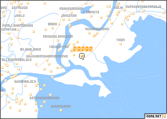 map of Rapar