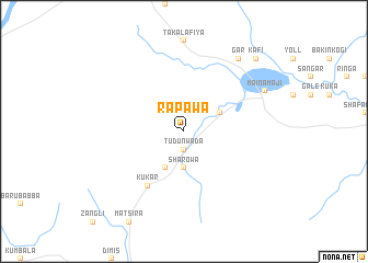 map of Rapawa