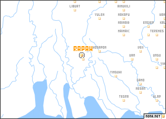 map of Rapaw