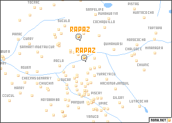map of Rapaz