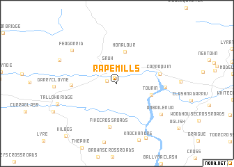 map of Rapemills