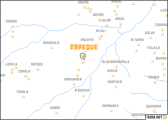 map of Rapequè