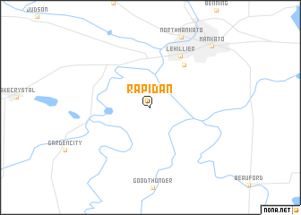 map of Rapidan