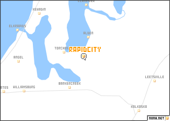 map of Rapid City