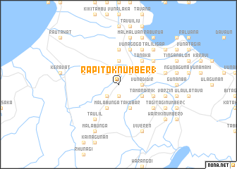 map of Rapitok Number 1