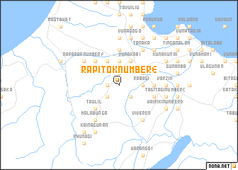 map of Rapitok Number 4