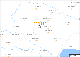 map of Rapitsa