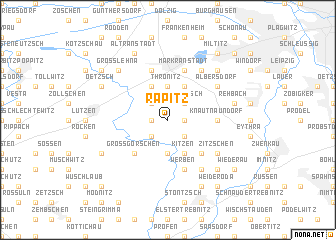 map of Räpitz