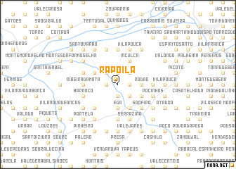 map of Rapoila