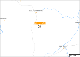 map of Raposa