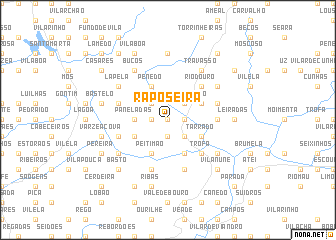 map of Raposeira