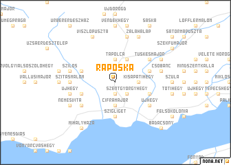 map of Raposka