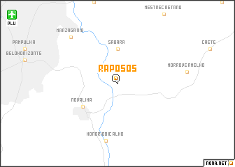 map of Raposos