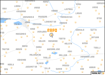 map of Räpo