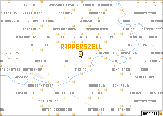 map of Rapperszell