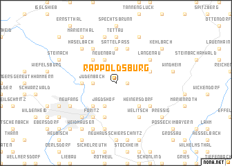 map of Räppoldsburg