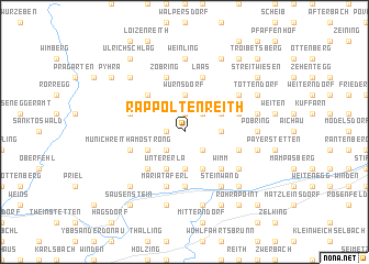 map of Rappoltenreith