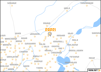 map of Rapri