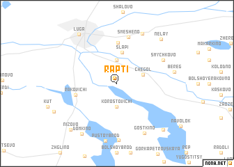 map of Rapti