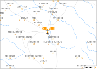 map of Raqbān