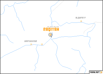 map of Rāqiyah