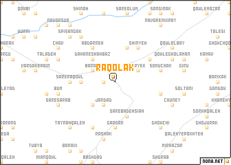 map of Rāqolak