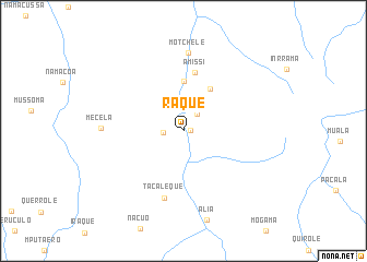map of Raque