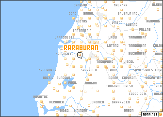 map of Raraburan