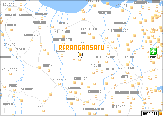 map of Rarangan Satu