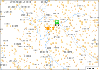 map of Rāra