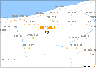 map of Rardous