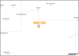 map of Raritan