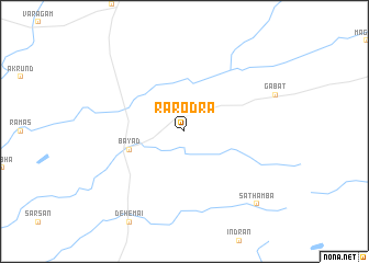 map of Rārodra