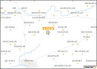 map of Rárós