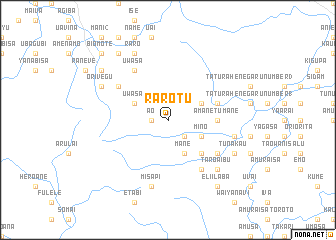 map of Rarotu