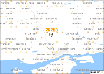 map of Rårud