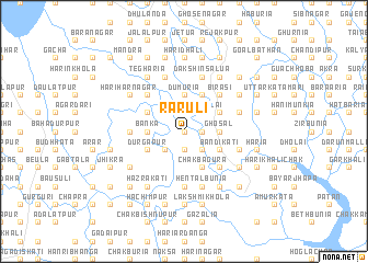 map of Rāruli