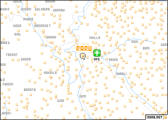 map of Rāru