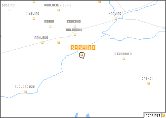 map of Rarwino