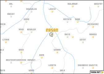 map of Rasan