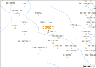 map of Rasan
