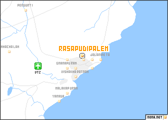 map of Rasapūdipalem