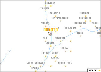 map of Rasata