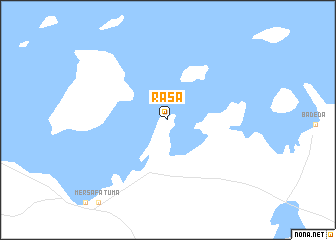 map of Rasa