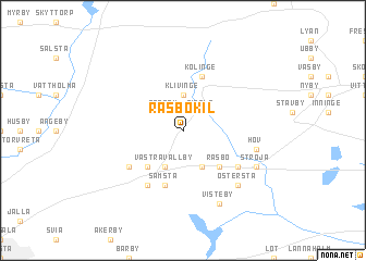 map of Rasbokil