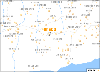 map of Rasco