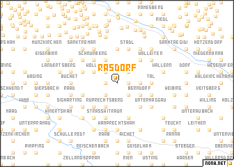 map of Rasdorf