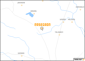 map of Rāsegaon