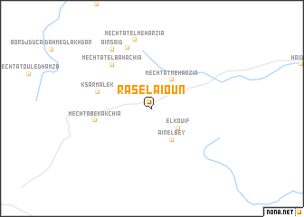 map of Râs el Aïoun