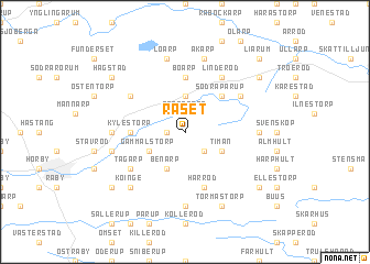 map of Råset